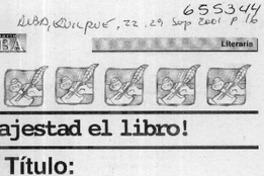 "Estravagario"  [artículo]