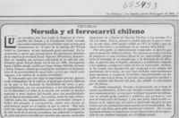 Neruda y el ferrocarril chileno.  [artículo]