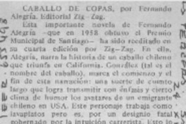 Caballo de copas  [artículo]