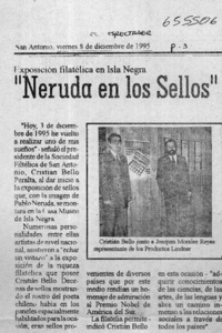 "Neruda en los sellos"  [artículo]