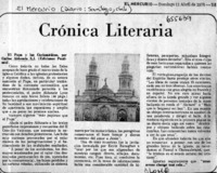 Crónica literaria  [artículo] Alone.