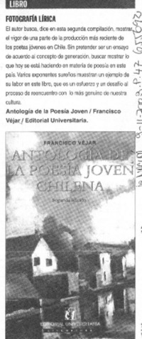 Fotografía lírica.  [artículo]