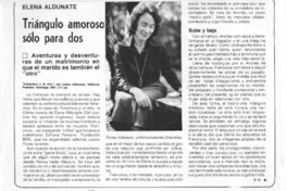 Triángulo amoroso sólo para dos  [artículo] Dario Oses.