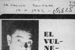 El vulnerario  [artículo] Gonzalo Drago.