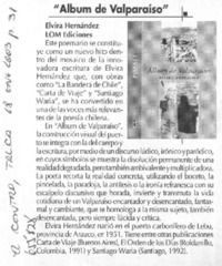 "Album de Valparaíso".  [artículo]
