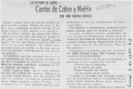 Cantos de cobre y niebla