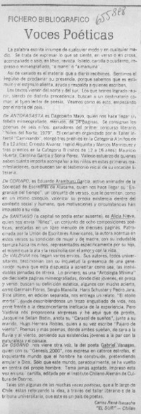 Voces poéticas