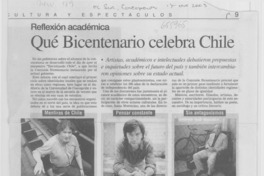 Qué bicentenario celebra Chile.