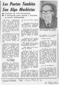 Los poetas también son algo machistas