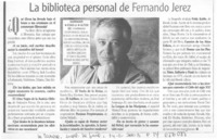 La Biblioteca personal de Fernando Jerez