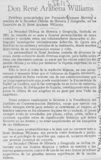 Don René Arabena Williams.