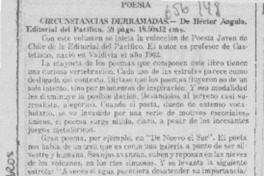 Circunstancias derramadas.