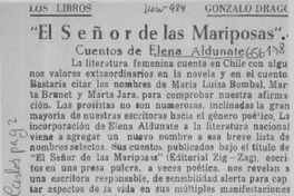 El señor de las mariposas  [artículo] Gonzalo Drago.