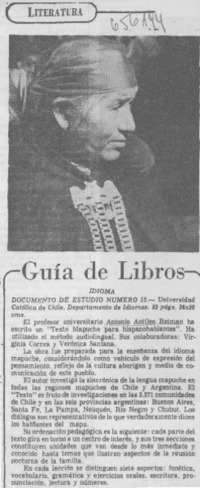 Guía de libros.