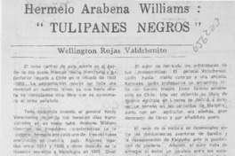 Hermelo Arabena Williams: "Tulipanes negros"