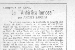 La Antártica famosa