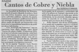 Cantos de cobre y niebla