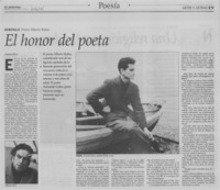 El honor del poeta