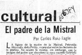 El padre de la Mistral