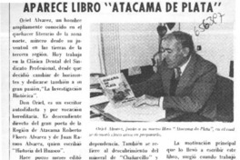 Aparece libro "Atacama de plata"  [artículo]