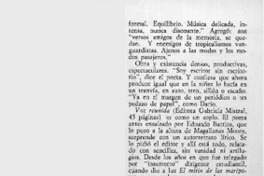 Las musas de Barrenechea  [artículo] R. G. G.