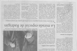 Willy Semler : "La obra a puesto en duda mi admiración por Huidobro