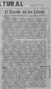 El Correo de los libros  [artículo]