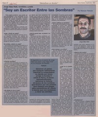 Jorge Sáez Hadi, novelista y poeta