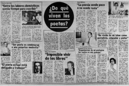 ¿De qué viven los poetas?.