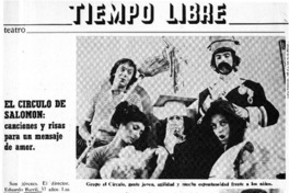 El círculo de Salomón.  [artículo]