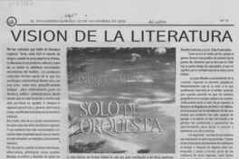 Visión de la literatura.