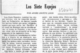 Los siete espejos  [artículo] André Jouffé Louis.