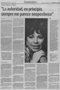 La autoridad, en principio, siempre me parece sospechosa