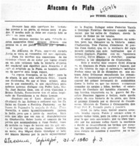 Atacama de plata  [artículo] Tussel Caballero I.