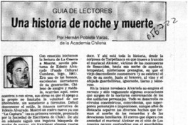Una historia de noche y muerte  [artículo] Hernán Poblete Varas.