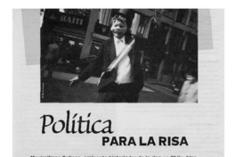 Política para la risa.
