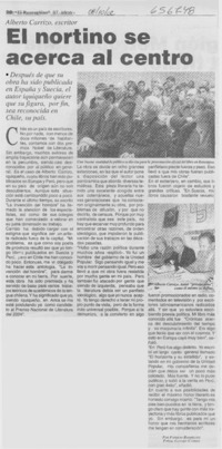 El nortino se acerca al centro