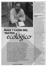 Auge y caída del "Factor ecológico"