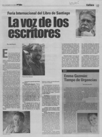 La voz de los escritores