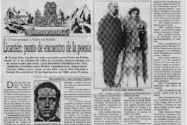 Licantén: punto de encuentro de la poesía