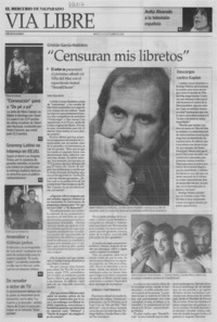 Censuran mis libretos