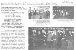 Chañaral, Chañaral como tú no hay nada igual!