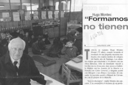 Formamos alumnos que no tienen idea del tiempo ni del espacio