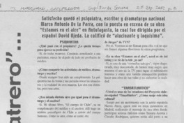 El médico "teatrero"