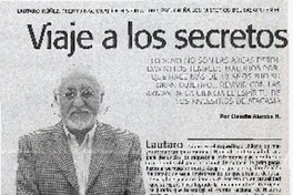 Viaje de los secretos de un arqueólogo