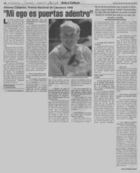 Mi ego es puertas adentro