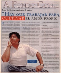 Hay que trabajar para cultivar el amor propio