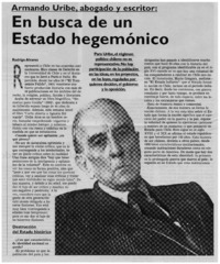 En busca de un estado hegemónico