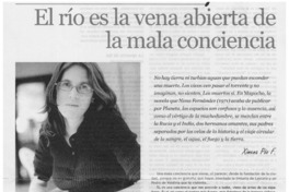 El río es la vena abierta de la mala conciencia