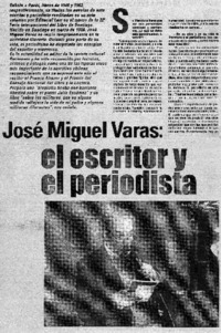 El escritor y el periodista